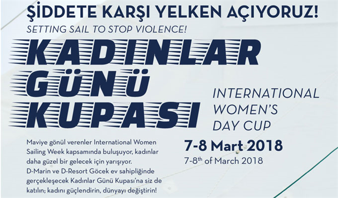 8 Mart'ta Kadınlar İçin Yelkenler Fora