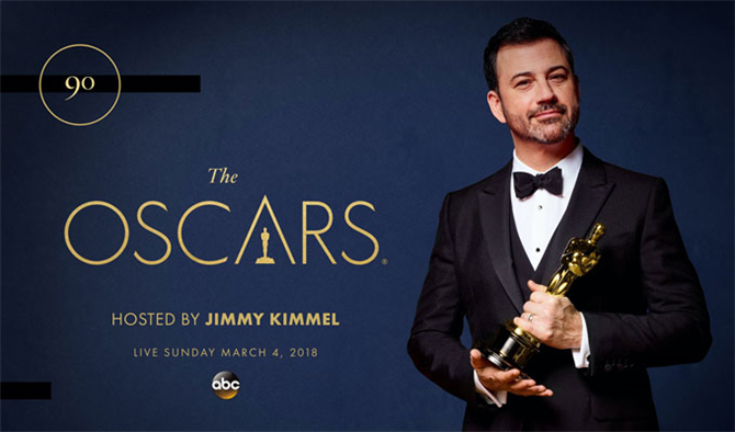 90. Oscar Ödülleri'nden İlk Tanıtım Jimmy Kimmel'dan Geldi