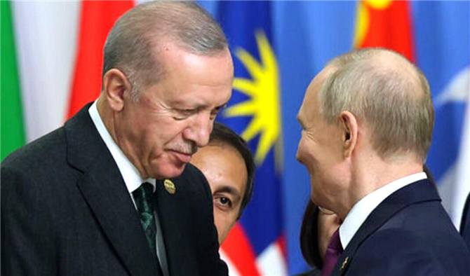 Cumhurbaşkanı Erdoğan, Putin ile Suriye Hakkında Görüştü