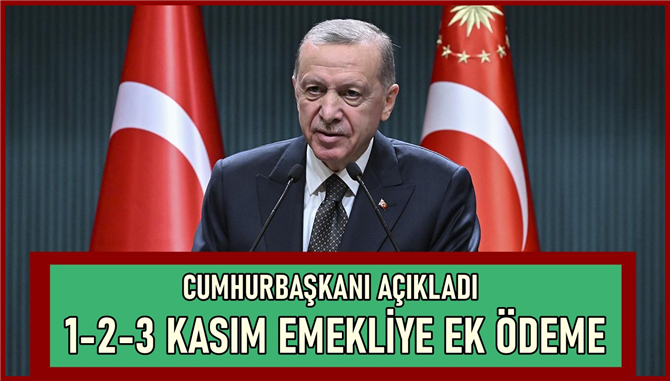 Cumhurbaşkanlığı Onayı İle Ödemeler Verildi, 1-2-3 Kasım tarihlerinde Emekliler nakit alacak, IBAN'a Yatacak!