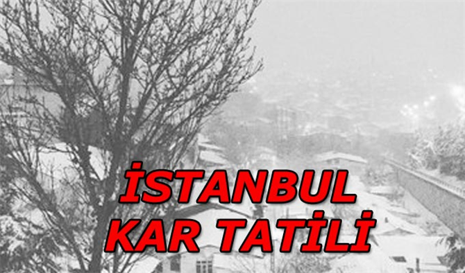 İstanbul 25 Şubat 2019 Pazartesi Okullar tatil edildi mi? İstanbul Valiliği Kar Tatili açıklaması