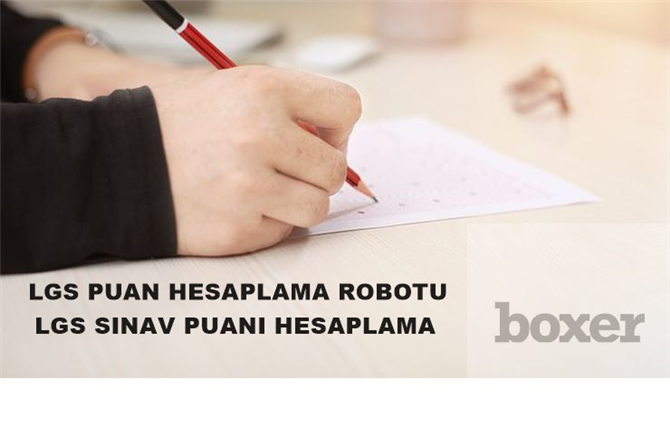 LGS Puan Hesaplama robotu! Lgs sınav puanı hesaplama