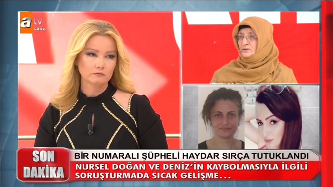 Müge Anlı 17 Aralık şok gelişme! Nursel Doğan ve Deniz'in kaybındaki bir numaralı şüpheli Haydar Sırça tutuklandı