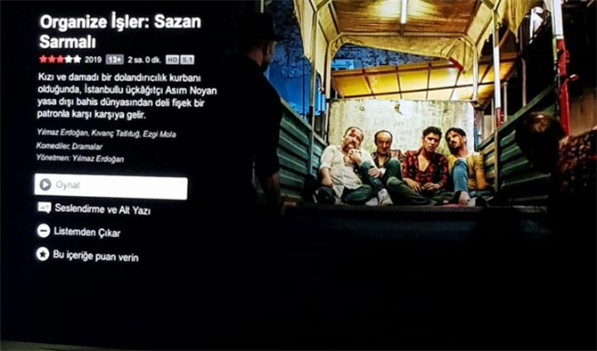 Organize işler 2 Sazan Sarmalı Netflix izle Organize İşler büyük sürpriz