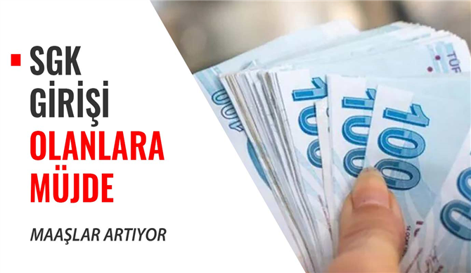 SGK girişi olanlara müjde! Maaşlara zam geliyor! Çalışan herkesi ilgilendiriyor