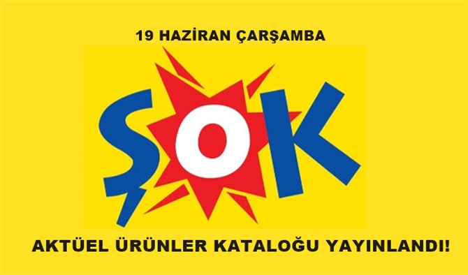 Şok 19 Haziran Çarşamba Aktüel Ürünleri - Şok Aktüel Ürünler Kataloğu İndirimleri Yayınlandı