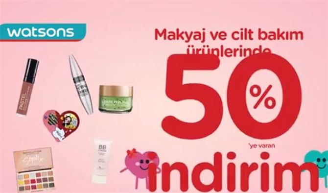 Watsons Sevgililer Günü indirimi 2019 Büyük Sevgililer Günü indirimleri kampanyası