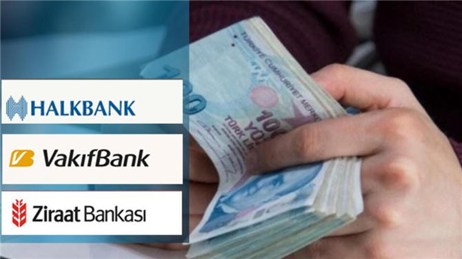 Ziraat Bankası, Halkbank ve Vakıfbank, düzenledikleri kampanya kapsamında 30,000 TL ile 50,000 TL arasında ek ödeme verecek!