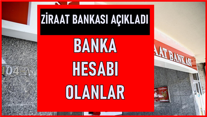 Ziraat Bankası Kendi Banka Hesabı Olan Vatandaşlara Seslendi! Nakit Almak İsteyenlere Kolaylık Sağlanacak