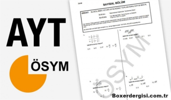 2019 AYT sayısal bölüm Matematik Fen Soruları soru kitapçığı yayınlandı mı? AYT 2019 sınav kitapçığı