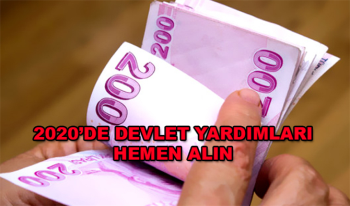 2020'de Bu Devlet Yardımları Alabilirsiniz! Tüm Vatandaşlara 10 Devlet Yardımı