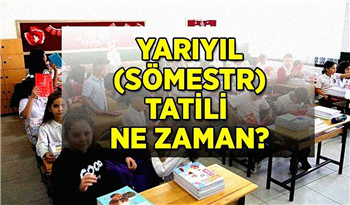 2024-2025 MEB Akademik Takvim: Yarıyıl Tatil Tarihleri Belli Oldu