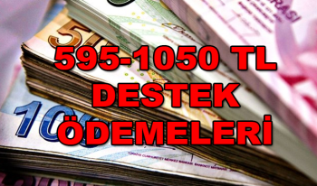 595 TL ile 1050 TL arasında Çeyiz, Yolluk, Kreş ve Cenaze Desteği Ödemeleri başlıyor