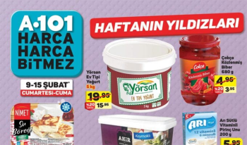 A101 Aktüel 9 Şubat Hafta Sonu fırsatları neler? A101 Aktüel bu hafta sonu