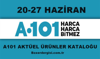 A101 Aktüel kataloğu yayınlandı - A101 20 Haziran Aktüel Ürünler Kataloğu