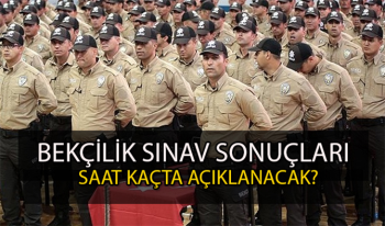 Bekçilik Sınav Sonuçları 6 Ağustos 2019 açıklandı mı? Saat Kaçta nereden açıklanacak