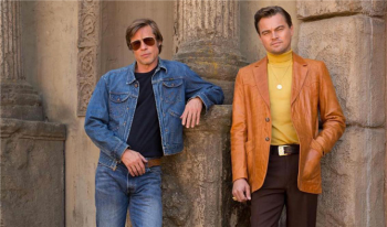 Brad Pitt ve Leonardo Dicaprio'dan Yeni Bir Kare