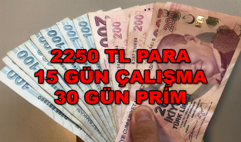 Bunu Yapan Çalışanlar 15 gün çalışıp 2250 TL maaş ve 30 gün SSK'ya Hak kazanıyor