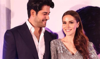 Burak Özçivit ve Fahriye Evcen çiftinin oğlu Karan objektiflerle tanıştı