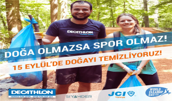 Decathlon 15 Eylül'de 1 Günlüğüne Doğayı Temizlemeye Davet Ediyor