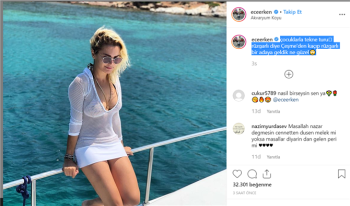 Ece erken bikinili dans videosu ve İnstagram pozu sosyal medyayı salladı