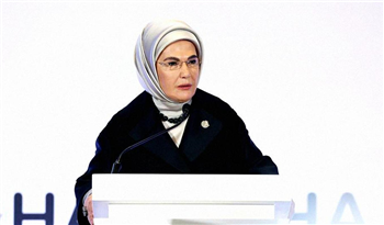 Emine Erdoğan'dan Sert İfade: İsrail'in Filistinlilere Yönelik Saldırıları Modern Bir Soykırım Niteliği Taşıyor