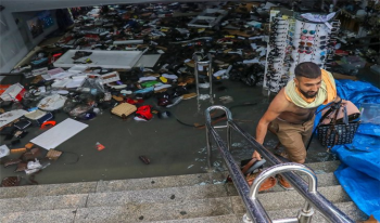 Eminönü alt geçitte sıkıntı büyük! Dükkanlar sular altında kaldı