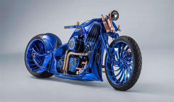 İşte Dünyanın En Pahalı Motosikleti: Harley Davidson Blue Edition