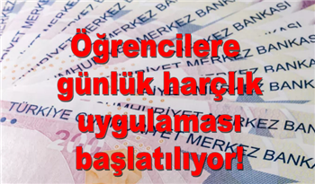 Öğrencilere günlük harçlık uygulaması başlatılıyor! İlköğretim ve Lise öğrencileri için müjdeli haber!