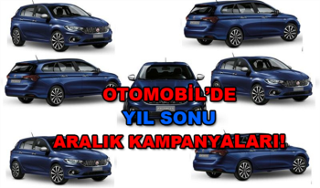 Otomobil Alacaklar Son Günler! Yıl Sonu tüm markalarda kampanya