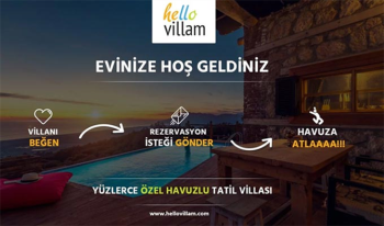 Özel Havuzlu Tatili Villaları, Hellovillam'da