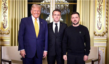 Zelenskyy, Trump ve Macron Ukrayna Savaşına 'Hızlı' ve 'Adil' Bir Son Bulunması İçin Baskı Yapıyor