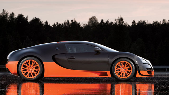  Bugatti Veyron Super Sport : 431 km/sa